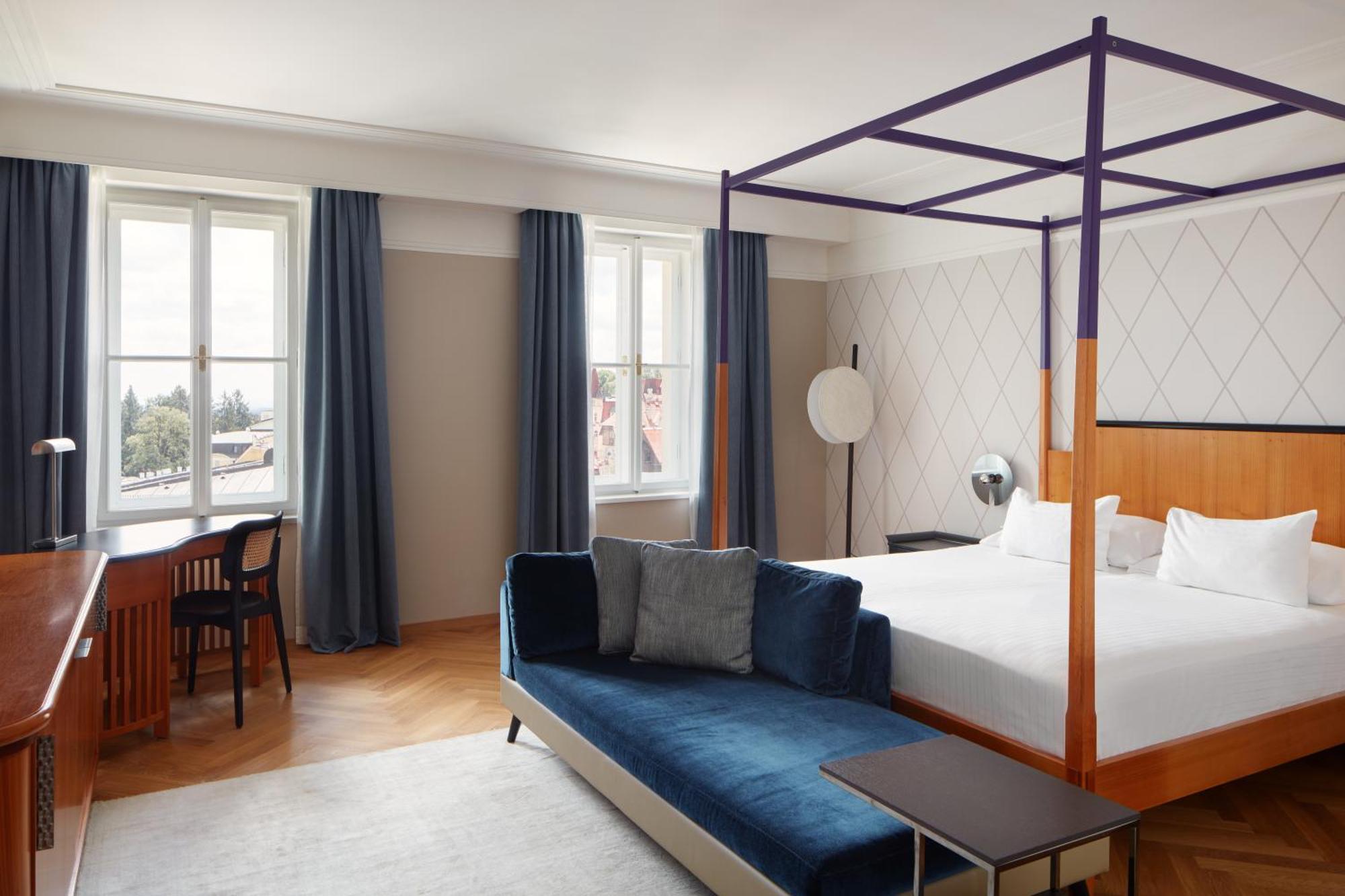 Falkensteiner Spa Resort マリアーンスケー・ラーズニェ 部屋 写真 A room at the Hotel de Ligne